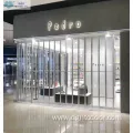 Aluminium alloy polycarbonate side folding doors